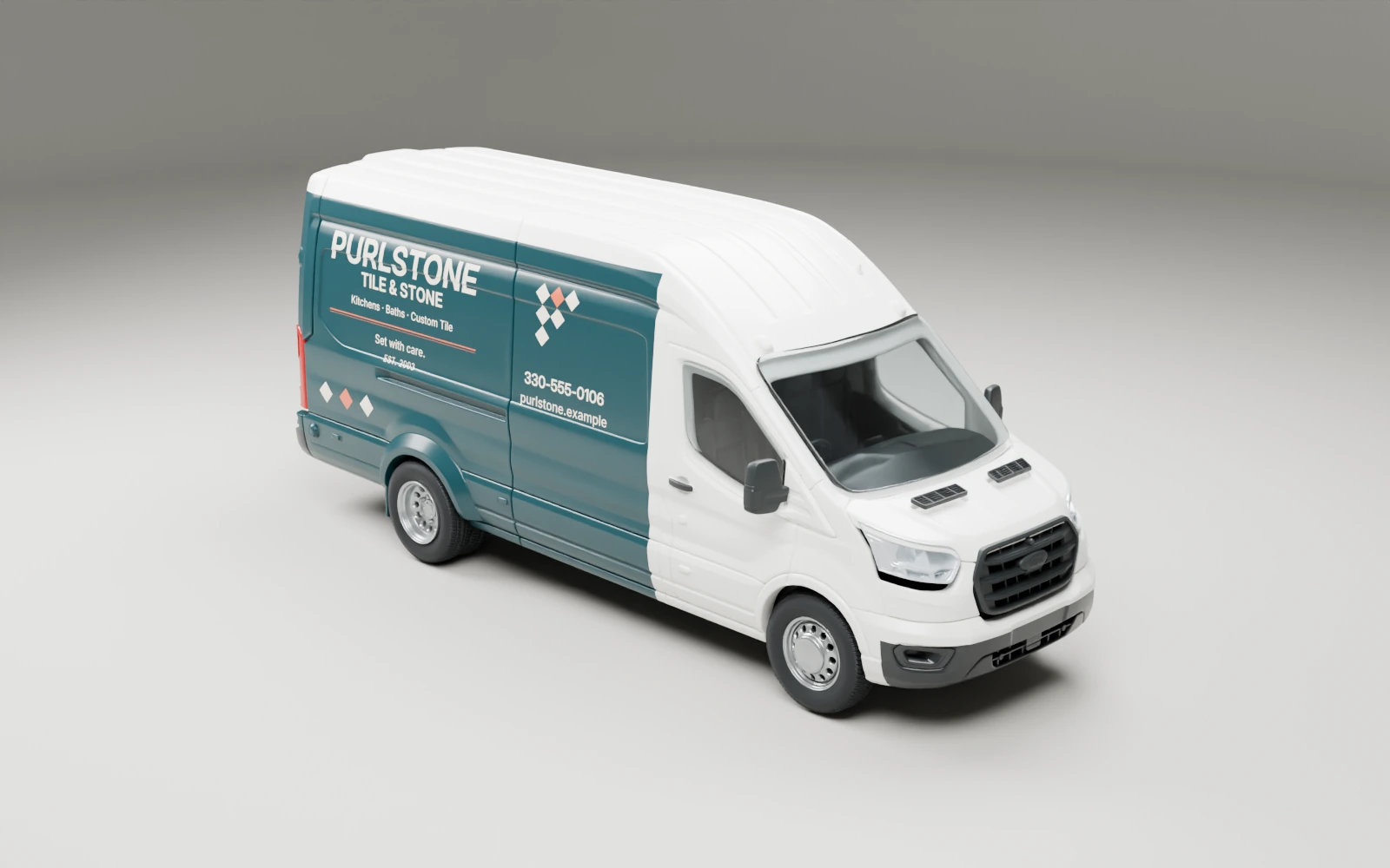 Purlstone high-roof van showing cargo body partial coverage